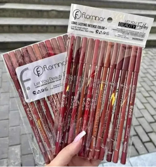 Perfect Lip liner Pencil Long Lasting pack of 12
