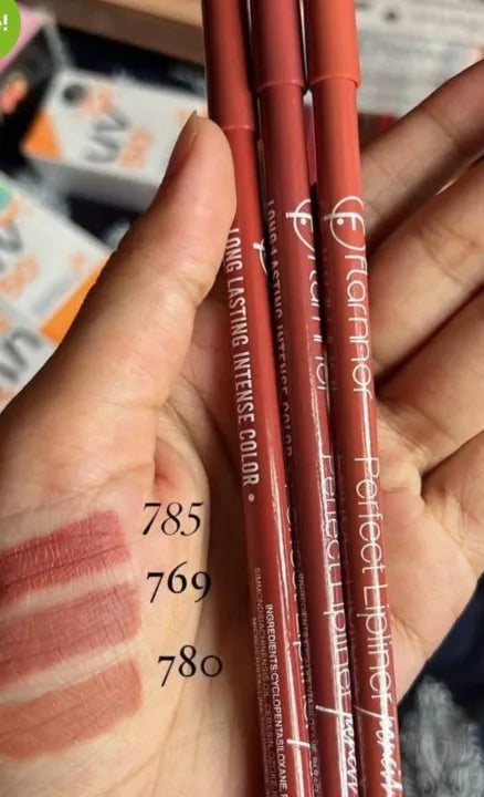 Perfect Lip liner Pencil Long Lasting pack of 12